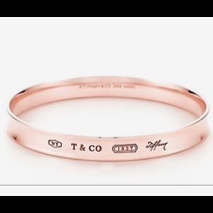 Tiffany and Co Rose Gold 1837 Bangle